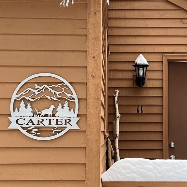 White Metal Signs