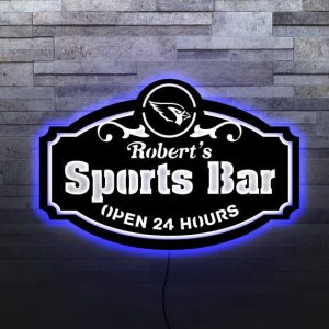 Custom sports bar sign, Sports bar neon sign, sports bar led sign,Neon Lights Metal Wall Art