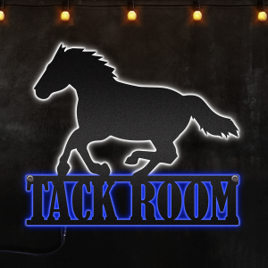 Best Horse Personalized Neon Lights Metal Carving Sign For House Decor - MS"