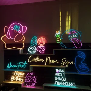 Custom Neon Sign LED Neon Flex No Glue
