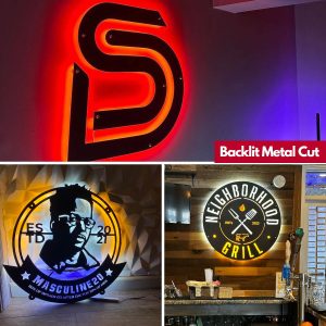 [ORDER REQUEST] Create Your Own Custom Backlit LED Metal Signs